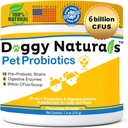 Probiotiká pre psy a mačky - Max-sila s 15 kmeňmi Pre &Probiotiká Tráviace zdravie, Zvýšiť a udržiavať správny Gut Flora [Vyrobené v USA) 7.4 Oz (6 miliárd CFU na odmerku)
