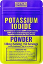 SHIZAM Draslík Iodid 130 mg 65 mg prášok Prežívanie Kit Kits, KI Iodine Kapsule Kapsule Tekuté Tinktúra Tablety Tablety Alt Supplements, prepping Supplements 130mg 65mg