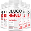 (5 balenia) GlucoRenu Kapsule - Oficiálne GlucoRenu, GlucoRenu Pills, Premium Formula GlucoRenu Supplement, Natural Support GlucoRenu, GlucoRenu Premium Formula, 150 Kapsule po 5 mesiacoch