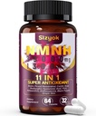 NMNH doplnok (dihydronikotínamid mononukleotid) 600 mg,NAD Supplement with Resveratrol, CoQ10, Biotin & Hyaluronic Acid