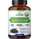 Zazzee USDA Organic Bulberry 20:1 Extract, 6000 mg Sila, 120 Vegan Kapsule, 4 mesiace Supply, Standardized and Concentrated 20X Extract, 100% Vegetarián, All-Natural, Non-GMO, Made in The USA