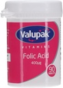 Valupak Vitamíny Doplnky Kyselina listová 400mg 90 Tablety