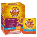 Metamucil On-the-Go pakety, bez cukru, 44 paketov, 4-v-1 Psyllium Husk Fiber Supplement, Orange Ochutené, Individuálne služby skvelé pre cestovanie, Fiber Supplement pre trávenie zdravie a pravidelnosť