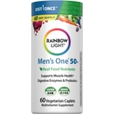 Rainbow Light Multivitamín pre mužov 50+, Vitamín C, D & Zinok, Probiotiká, Mužská jedna 50+ Multivitamín poskytuje vysokú potenciu imunitnú podporu, non-GMO, Vegetarián, 60 tabliet