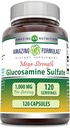 Amazing Formulas Glucosamine Sulfate 1000 mg Capsules Supplement 