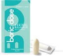Mothers Dose Boric Acid Suppitory - Udržuje a vyvažuje zdravé Vaginálne pH, Manažuje zápach, Hydraty, & Hydratuje. USA Vyrobené s pridaným kakaovým maslom a kokosovým olejom