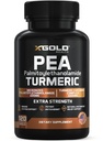 Pea Palmitoylethanolamide + Turmeric Curcumin Complex 1600mg Micronized 99% & 95% Curcuminoids