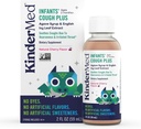 KinderMed Detský Daytime Cough Plus, Organic Agave Sirup a English Ivy Leaf Extract, No Farby, Žiadne umelé príchute alebo sladidlá, Non-GMO, pre deti 2 Mesiace+, Natural Cherry Flavor (2 Fl Oz)