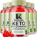 (5 Pack) Ketovex Keto BHB Gummies Advanced Formula, Ketovex BHB Weight Management ACV Gummies Recenzie, Ketovex ACV Keto Vex BHB Gummy Gomitas Ketóza, Ketovex Gummies, B12 (300 Gummies)
