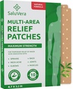 Patches - Extra veľké tepelné záplaty - Maximálna sila Prírodné svalovina a spoločné úľava chrbta - Rýchle, jemne na koži, horúce záplaty pre chrbát, plece, krku, kolená a nohy,10 balenie (L)