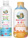 MaryRuth's Nighttime Multimineral (Peaches & Cream) a Multivitamín Lipozomal (Jahôd a Vanilla) pre deti 