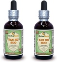 Yan Hu SUO (Corydalis Ambigua) Glycerit, sušené korene bez obsahu alkoholu Tekutý extrakt (meno: bylinnýTerra, hrdo vyrobené v USA) 2x2 fl.oz (2x60 ml)
