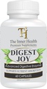 Digest Joy - Advanced Enzyme Blend for Optimal Digestion Support - Amyláza, Lipáza, Hypromelain, Proteáza, Laktáza a iné enzýmy (60 Rastlinné viečka)