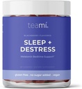 Teami Sleep + Destress, Melatonín Predčasná podpora Gumový vitamín
