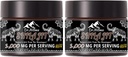 Pure Shilajit Resin, Authentic Golden Grade A,1000mg Maximum Potency Organic Natural Shilajit Resin with Fulvic Acid for Energy,Immune Support,50 Grams,2 Balenie