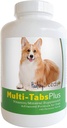 Zdravé plemená Pembroke Welsh Corgi Multi-Tabs Plus Žuvacie tablety 180 Počet