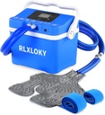 Cold Therapy Unit for Pain Relief,Cold Therapy System with Universal ice Pack for Knee, Ankle, Plece, Back, Ice Therapy Machine with Digital Timer and Ajustable Flow Speed