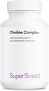 Supersmart - Choline Complex (Patented & High Strength) - s Choline bitartrate, GPC Choline & CDP Choline - High Potency Choline Doplnky 