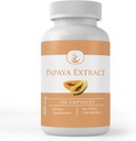 Pure Original Ingredients Papaya Extract, Always Pure, No Additives Or Fillers, Lab Overené (100 Kapsule)