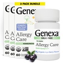 Génexa Allergy Care Bez drog, Non-Drowsy Allergy & Decongestant Relief pre dospelých 