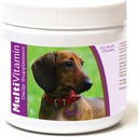 Zdravé plemeno Dachshund Multi-vitamín mäkké Chews 60 Počet
