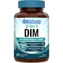 DIM doplnok 300mg pre ženy a mužov, Estrogen Balance & Metabolizmus, Hormone Balance, Menopauza podpora, energetická údržba, vysoká absorpcia s extraktom z čierneho korenia, 120 Caps