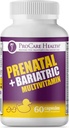 ProCare Zdravie Prenatálne Bariatric Multivitamín so železom (60 Ľahko prehltnúť Kapsule) 
