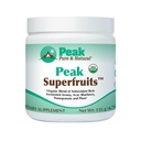 Peak Organic Superfruits - Polyfenol Rich Superfood Powder - Non-GMO Fermented Aronia Berry, Acai, Čučoriedka, granátové jablko, a Plum - starnutie, metabolické zdravie, zdravie srdca (30 Servings)
