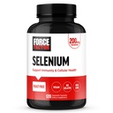 Force Factor Selenium Immune Suplement, Selenium 200mcg Kapsule na podporu imunitnej obrany, Imunity Supplement, Vegan, Non-GMO, 120 Kapsule