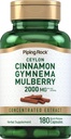 Piping Rock Ceylon škorica Gymnema Mulberry Complex 2000mg 