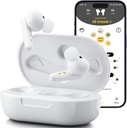 Kingwell OTC sluchové pomôcky Nabíjateľné, Bluetooth sluchové pomôcky pre seniorov s inteligentnou App povolené hovory na iOS/Android, Authentic Sound Quality, 32 DSP Channel Noise zrušenie