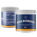 Peak BioBoost - Prebiotické Fiber Supplement - Ochutené trávenie nutričné doplnky - Ľahko rozpustiť Prebiotický prášok - bez lepku, sóje alebo mlieka - 1 mesiac dodávky - 30 Servivné služby