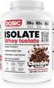 Basic Swhey Protein Isolát, 26g Protein, 0g Fat, Gluten-free, RBST-free, Rapid Absorbtion, 120 kalórií (5 libra, Čokoláda)