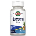 KAL Quercetin ActivMelt, Optimal Health and Wellness Suplement, Bioflavonoidy, Natural Ananás Flavor, 90 Servings, 90 Instant Rozpustiť Micro Tablets
