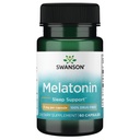 Swanson Melatonin 3 mg - 60 kapsúl