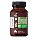 CocoaVia Heart & Brain Supplement, 30 dní, kakaový flavanol extrakt, pamäť a obeh Booster, oxid dusnatý, Boost Oxygen & Energy, Plant Based, Gluten Free, Vegan, 60 kapsúl