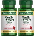 Nature's Bounty Cesnak Extract 1000 mg Softgels 100 ea (Pack of 2)