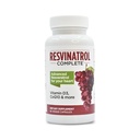 Kapsuly, 60 gróf- Resveratrol Supplement podporuje zdravé starnutie, zdravie srdca, a imunitné funkcie s Quercetin, Hroznové semená extrakt, vitamín D3 a CoQ10