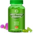Milk Thitle Gummies, Pečeň očistiť Gummy, Organické Pečeň Detox Doplnky pre mužov a ženy - 60 Gumies (60 Počet (Pack of 1))