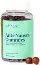 NATALIST Anti-nauzea Gummies Ranná Choroba úľava pre tehotné ženy - Chewy Organic Ginger & Vitamín B6 doplnok pomáha upokojiť tehotenstvo Nauzea Upset Žalúdok a poruchy trávenia - 90 Vegan kvapky