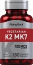 Piping Rock K2 MK7 vitamín doplnok 