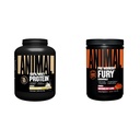 Zviera 100% Srvátkový proteín prášok Vanilka 4lb prádlo Fury pred tréningom prášok doplnok melón vodový 16.96oz