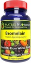 BROMELAIN - vysoko silný, 100% organické, proteín-trávenie Enzyme! Zlepšenie trávenie - Vegánske kapsule (60ct)