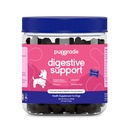 PupGrade Tráviaca podpora Žuvačky pre psy - Prebiotické a probiotické doplnok s Enzyme Blend - Upset Žalúdok, hnačka, Bowel, a imunitná podpora - Tekvica, čučoriedka, minerálny olej - 60 mäkké žuvačky