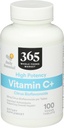 365 by Whole Foods Market, High Potency Vitamín C+, 80mg Citrus Bioflavonoids, Vegan, 100 tabliet
