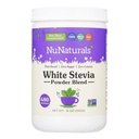 NuNaturals White Stevia Powder Blend, Plant-Based Sugar Substitute, Zero Calorie Sweedener, 12 oz