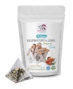 vitamíny pre dýchacie cesty - RESPIRATÓRIA A LUNG PODPORA TEA 14 Dní so škoricou, Hibiscus, Marshmallow Root, Astragalus, Peppermint, eukalyptový čajový list 1 Balenie 14 Čajové tašky