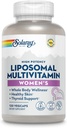 SOLARAY Lipozomálny multivitamín pre ženy, zvýšená absorpcia, vysoká potencia w/Iron, vitamín D, vitamín C, B12, biotín, CoQ10, Immune Support, Bone Health, Vegan, 60 Servings, 120 VegCaps