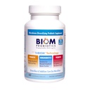 Biom Probiotiká 3-v-1 Formula (Cold Shiped) s- 25 miliárd Flora probiotiká, Prebiotiká a imunobiotiká pre lepšiu imunitnú podporu - Diverzifikuje Gut Microflora a Microbiome - pre mužov a ženy