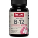 Jarrow Formules® Metyl B-12 Tablety, 500 mg, Dietary Supplement for Cellular Energy Production and Brain Health Support, 100 Cherry Flavor Žuvacie tablety, 100 Day Supply